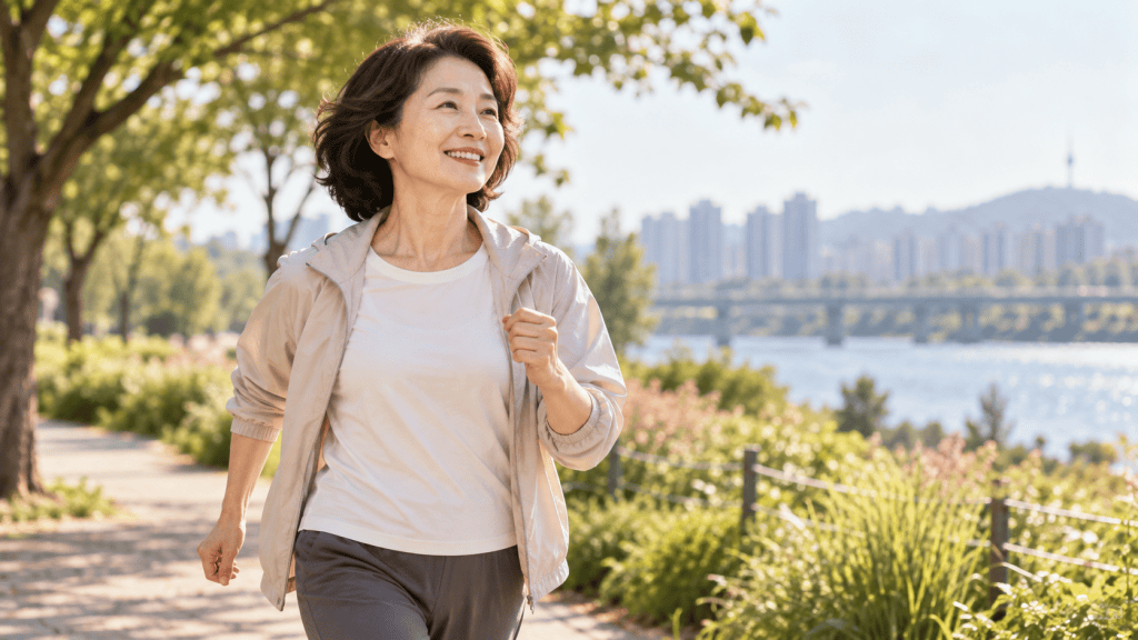 50대 근력운동: 걷기와 함께 시작하는 근육·뼈 건강 운동&nbsp;5가지